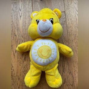 Care Bears FUNSHINE BEAR 14” Plush Yellow Stuffed Animal Sunshine
